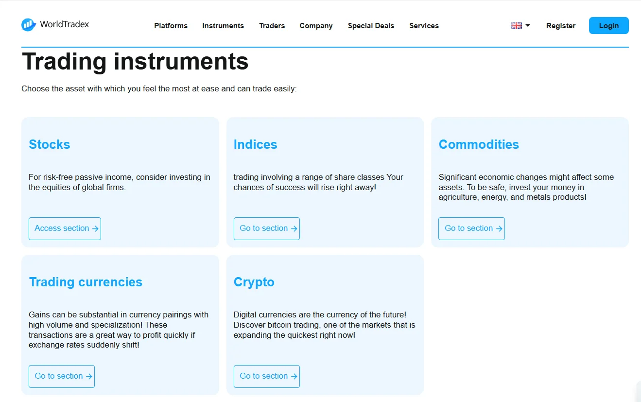 Detailed Trading Information about WorldTradex (2024): image 5